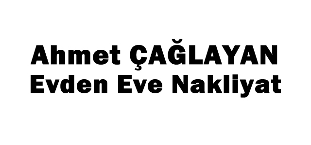 Ahmet Çağlayan Nakliyat